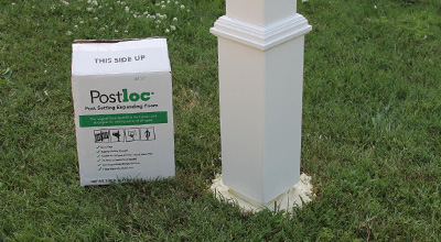 Postloc is the consumer version of our industrial product Polecrete.